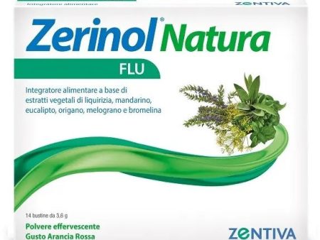 Zerinol Natura Flu 14 Bustine Effervescenti Sale