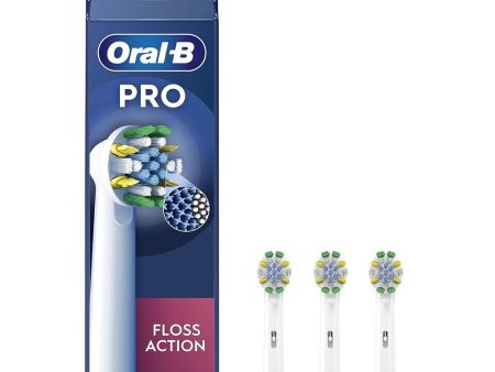 Oralb Pro Testine Di Ricambio Floss Action 3 Pezzi Fashion