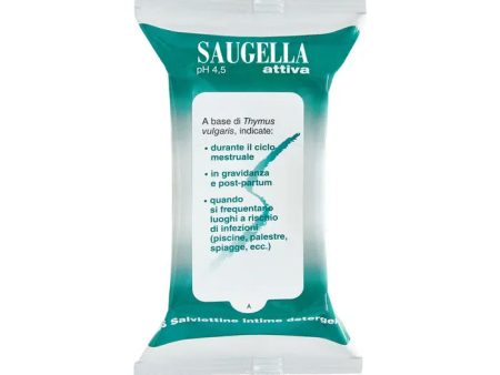 Saugella Attiva Salviette 15 Pezzi For Cheap