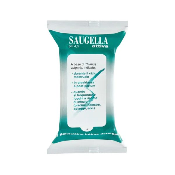 Saugella Attiva Salviette 15 Pezzi For Cheap