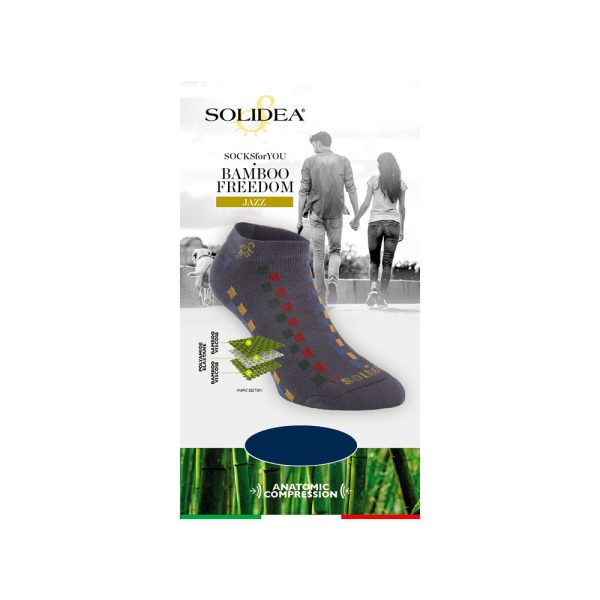 Solidea Socks For You Bamboo Freedom Jazz Blu Navy Taglia L Discount