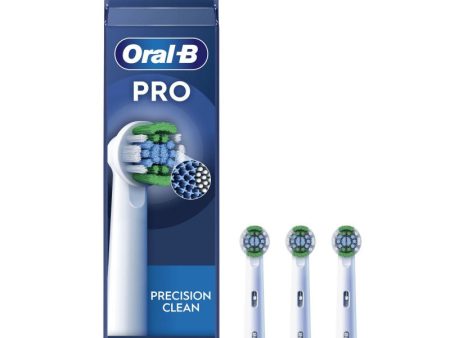 Oral-b Pro Testine Precision Clean 3 Pezzi Online Hot Sale