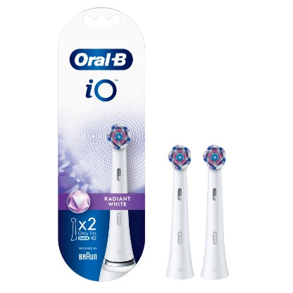 Oralb iO Testina Di Ricambio Radiant White 2 Pezzi For Sale