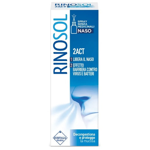 Rinosol 2 Act Spray Nasale 15Ml Supply