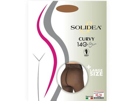 Solidea Collant Curvy 140 Sheer Camel Taglia 3ml-xl For Discount