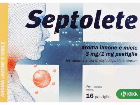 Septolete 16past Disinfettante Antiinfiammatorio Miele Limon For Discount