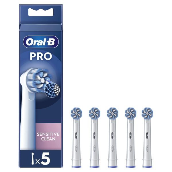 Oral B Pro Testine Sensitive Clean 5 Pezzi Sale