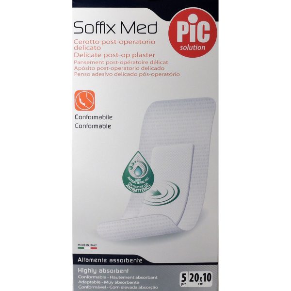 Pic Soffix Medic 10x20cm Antibatterico 5 Cerotti For Cheap