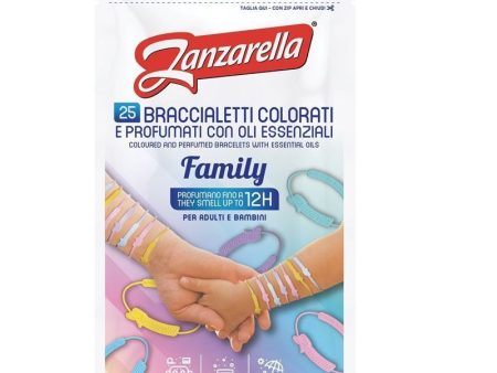 Zanzarella Braccialetti Colorati Family 25 Pezzi For Cheap