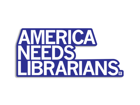 America Needs Librarians Die-Cut Sticker Online Sale