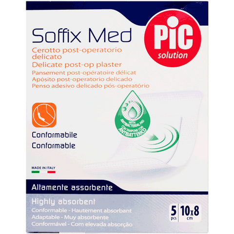 Pic Soffix Medic 10x8cm Antibatterico 5 Cerotti Online Hot Sale