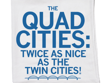 Quad Cities: Twice as Nice Bridge Kitchen Towel Fashion