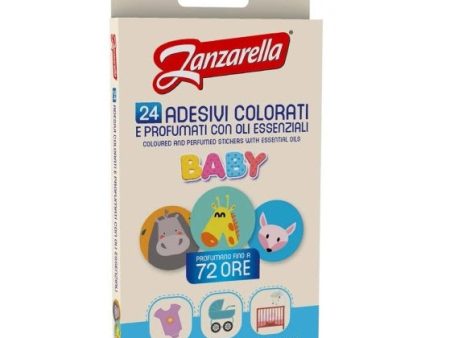 Zanzarella Baby Adesivi Colorati 24 Pezzi Online Sale