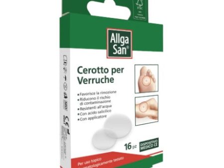 Allgasan Cerotto Per Verruche 16 Pezzi Hot on Sale