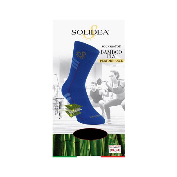 Solidea Socks For You Bamboo Fly Performance Nero L For Sale