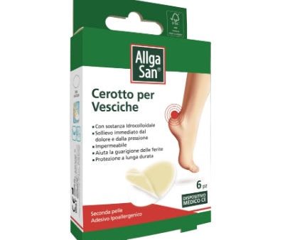 Allgasan Cerotto Vesciche 6 Pezzi Fashion