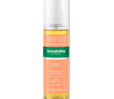 Somatoline Skin Expert Olio Secco Spray Post Sport 125ml For Sale