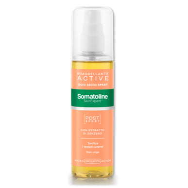 Somatoline Skin Expert Olio Secco Spray Post Sport 125ml For Sale