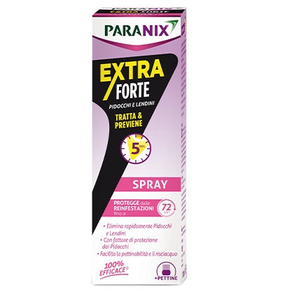 Paranix Extra Forte Spray Tratta E Previene Pidocchi 100ml Online Sale