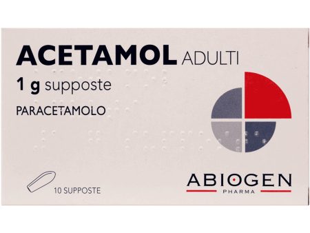 Acetamol Adulti 10 Supposte 1g Supply