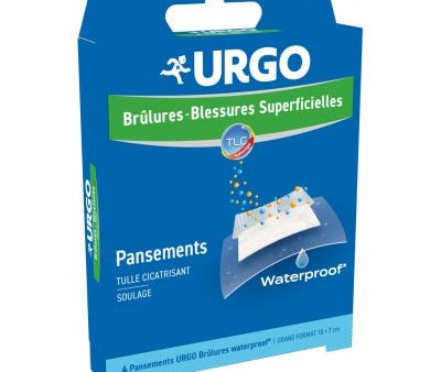 Urgo Ustioni Ferite Superficiali 4 Cerotti Waterproof 10x7cm Fashion