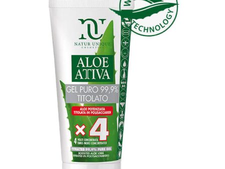 Aloe Attiva Gel Puro Titolato 99,9% Sale