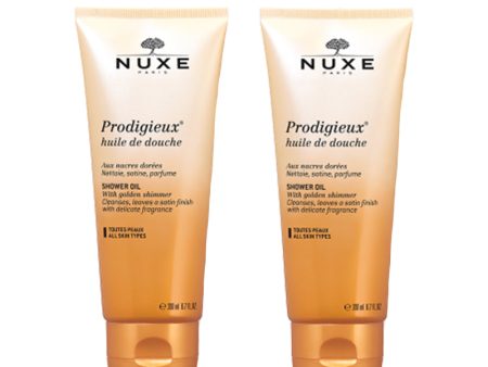 Nuxe Prodigieux Olio Doccia 2x200ml Supply