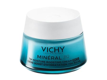 Vichy Mineral 89 Crema Ricca Booster Idratante 72h 50ml Online now